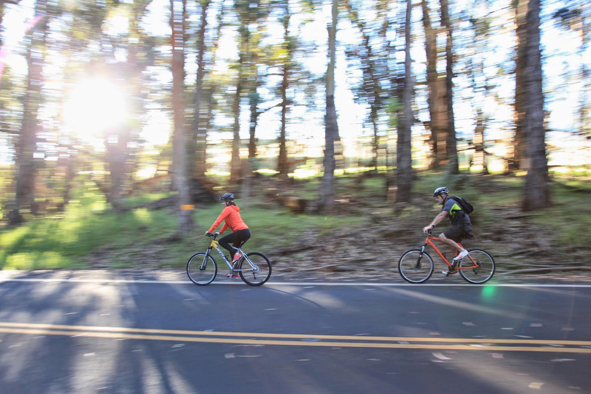 Bike Riders on Haleakala Tour