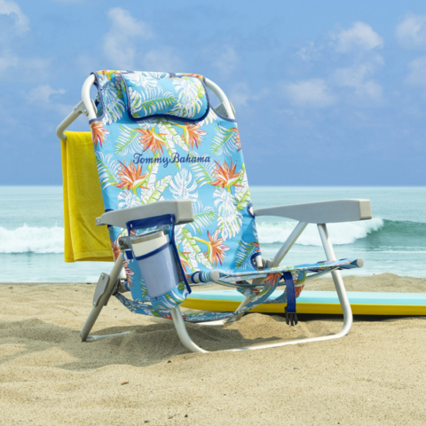 Tommy Bahama backpack beach chairs